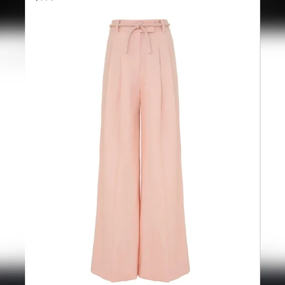 【Zimmermann】ILLUMINATE LINEN WIDE LEG PANT ワイドレッグ Zimmermann Illuminate Linen Wide Leg Pant, Rust | Salt